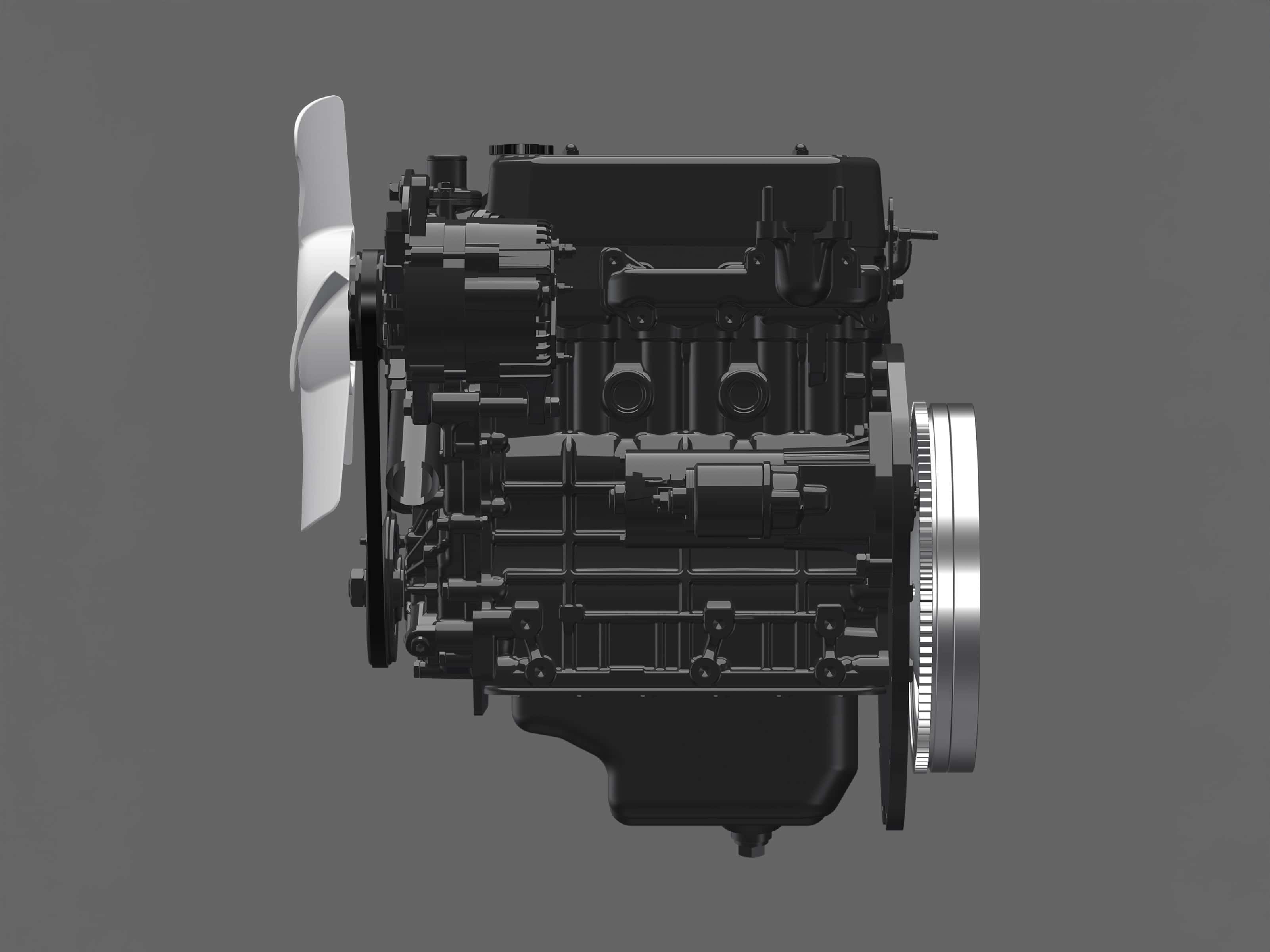 Mitshubishi Motor des TAFE 6020M